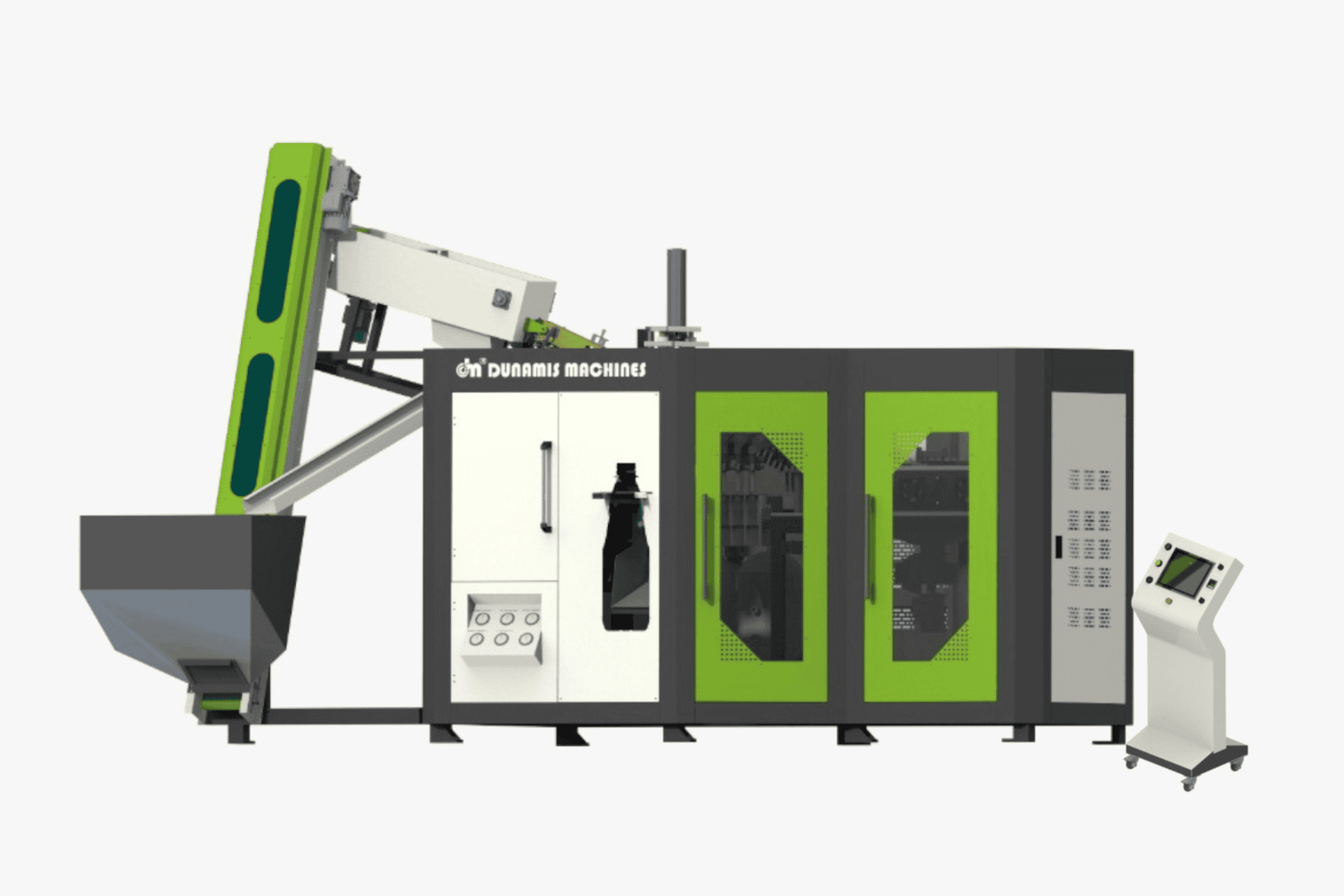 4 Cavity Fully Automatic Online PET Blow Moulding Machine