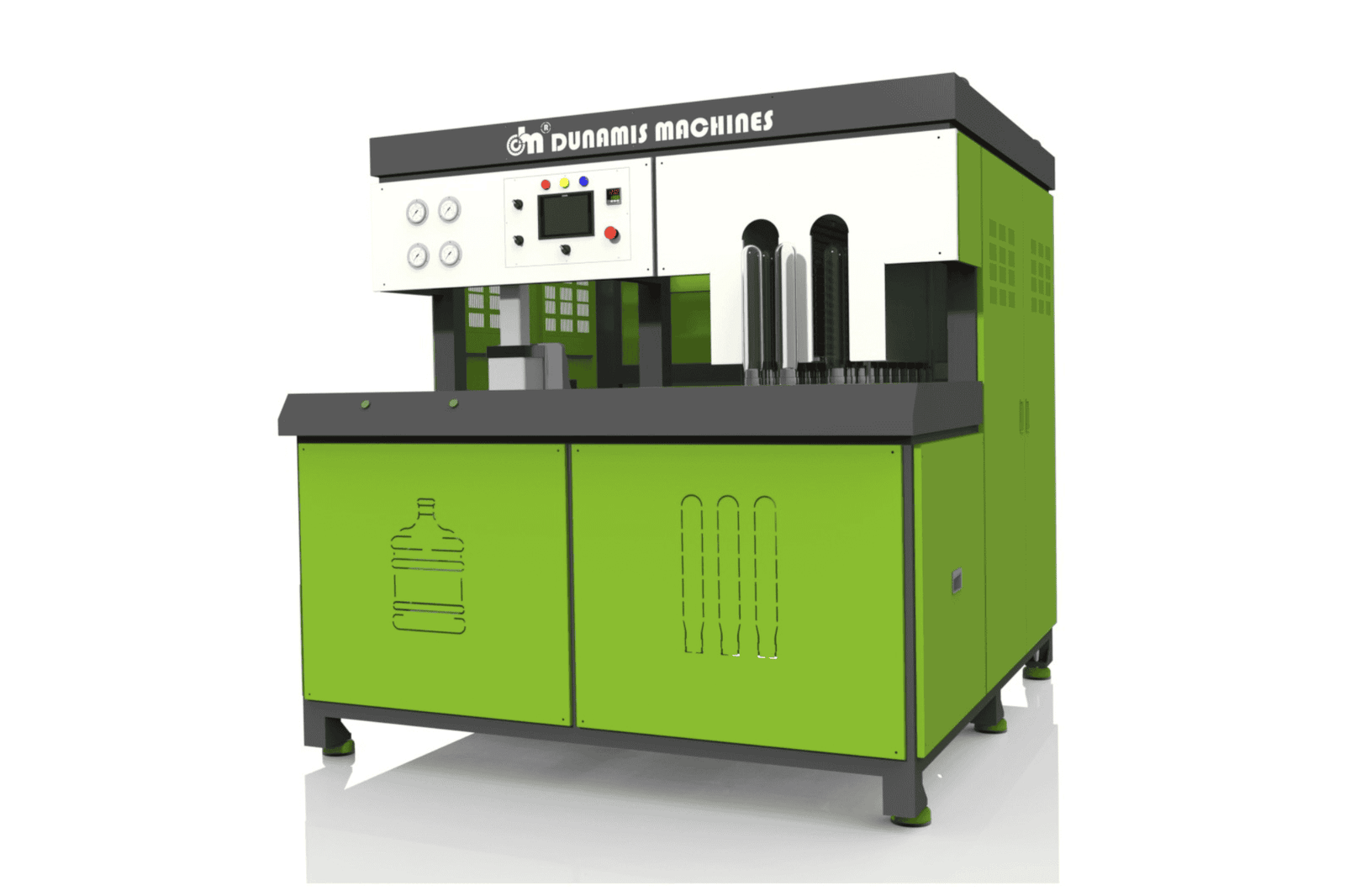1 Cavity Semi Automatic 20 Ltr Jar Blow Moulding Machine​