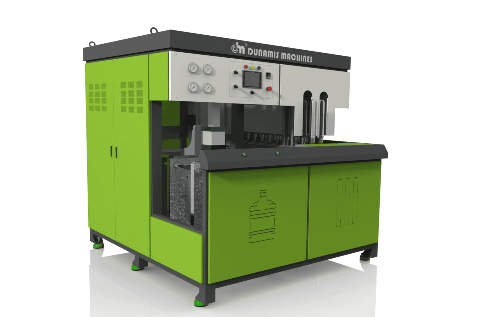 1 Cavity Semi Automatic 20 Ltr Jar Blow Moulding Machine​