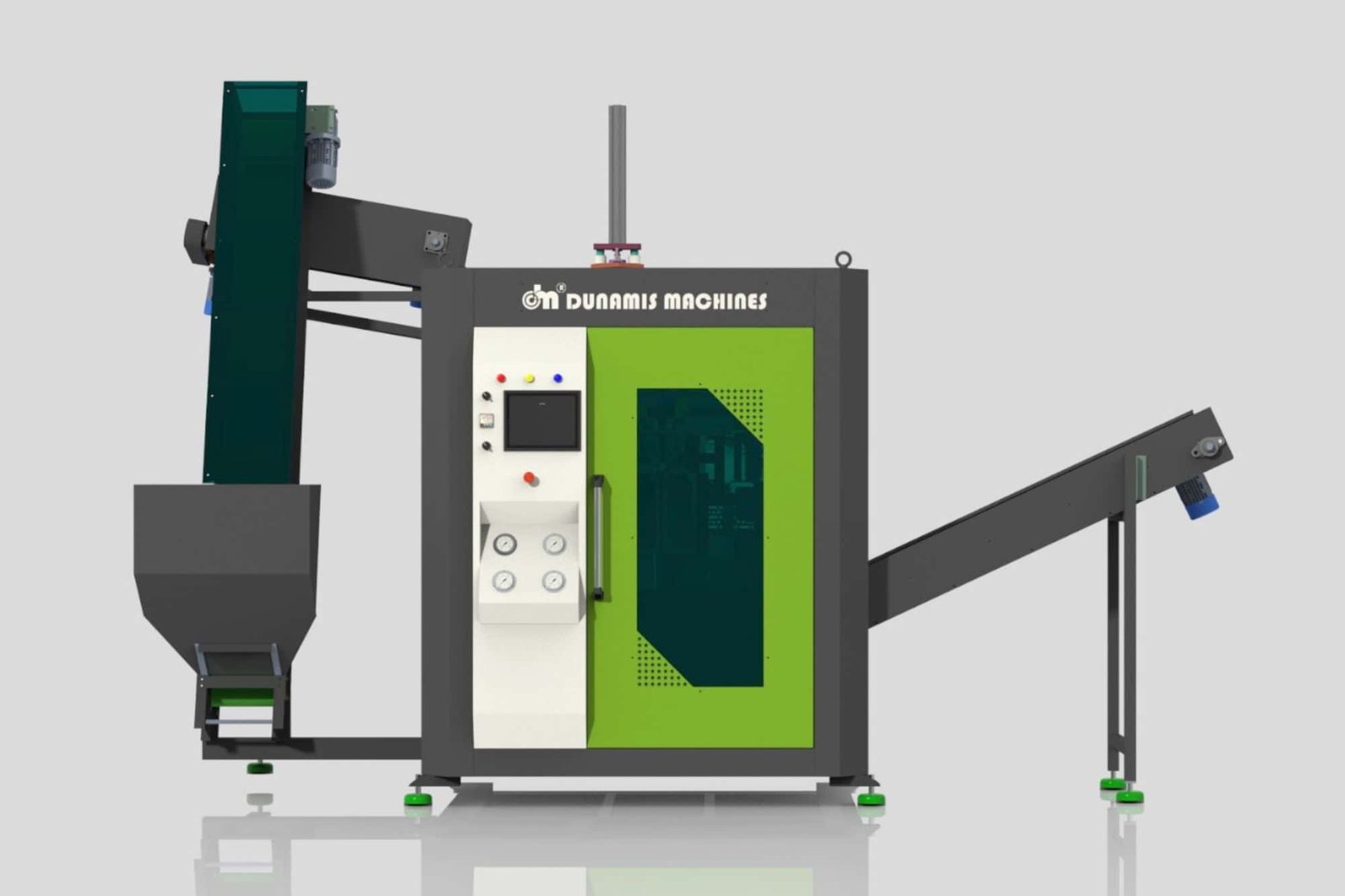 2 Cavity High Speed Semi Automatic PET Blow Moulding Machine​